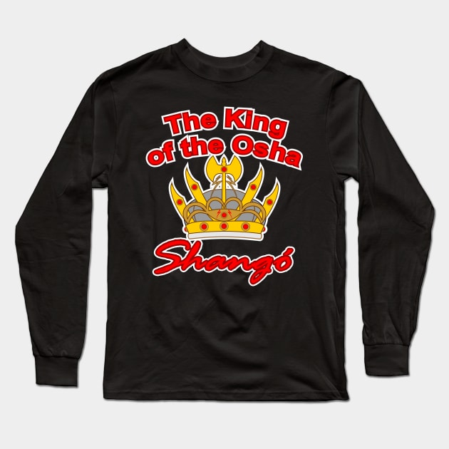 Shango Crown 02 Long Sleeve T-Shirt by Korvus78